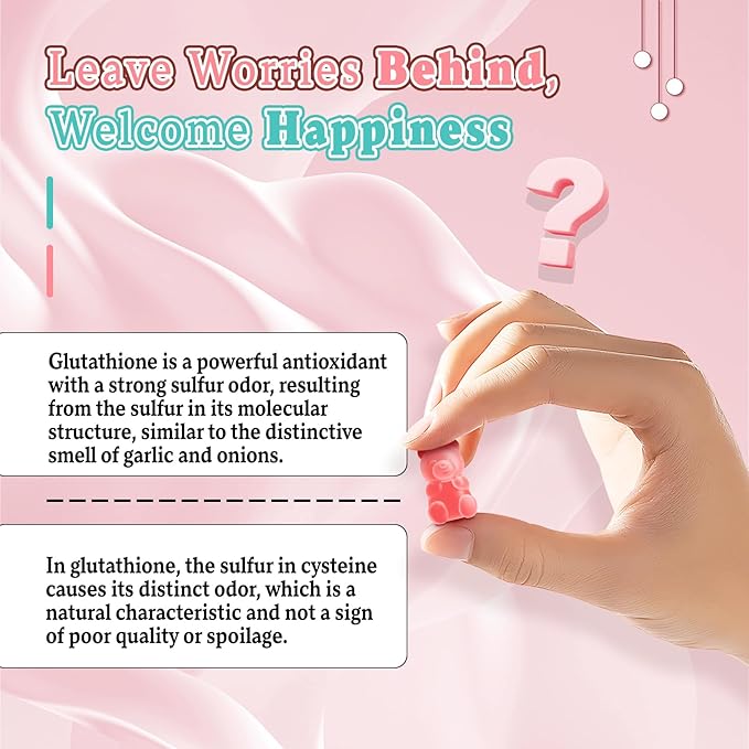 2 Pack Glutathione Collagen Gummies Collagen Gummies with Vitamin C Glutathione Supplement for Women Hair Skin Nails Muscle &amp Joint Anti-Aging Vegan Sugar Free Strawberry Flavor 120 Count
