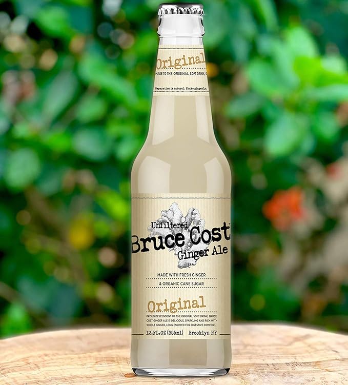 Bruce Cost Ginger Ale - Original - 12 oz (6 Glass Bottles)