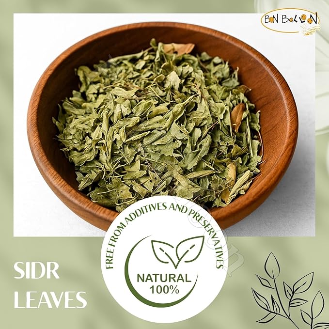 Wholesale Seder Sidr Dried Broken Leaves Leaf ( Lote Tree Jujube Ziziphus Spina Christi Christ Golchin Lotus ) Natural Herbs For Hair And Care Body No Preservatives Non Gmo Halal Kosher (15 oz / 425