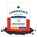 Cameron's Coffee Roasted Whole Bean Coffee Flavored Vanilla Hazelnut 4 Pound