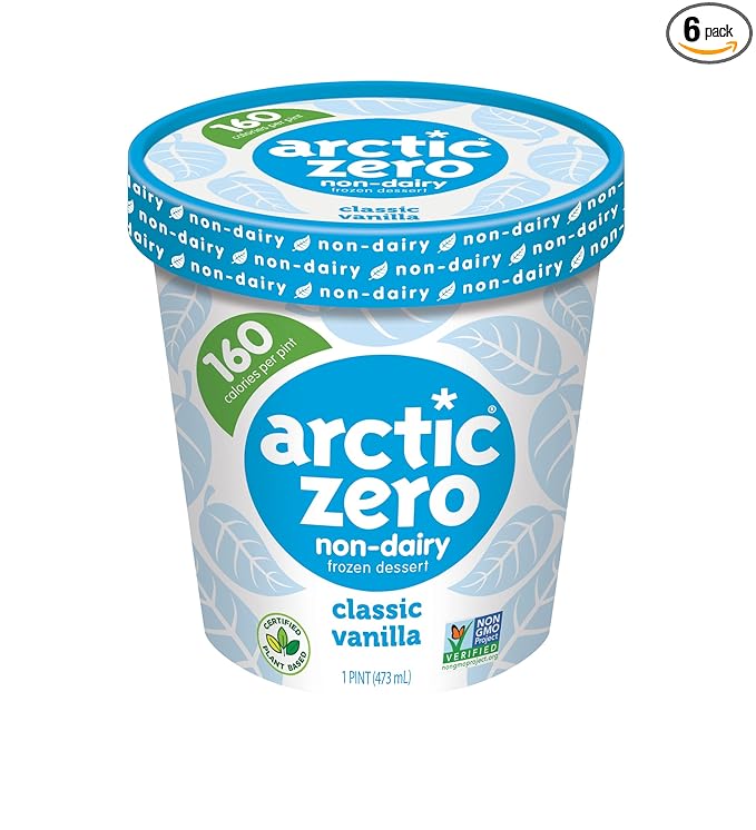 6 Pack Arctic Zero Classic Vanilla Pint