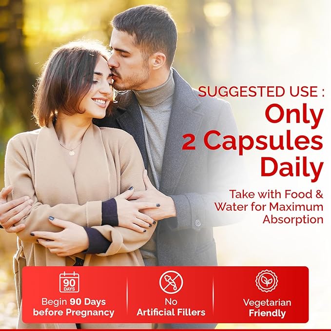 CONCEIVE PLUS Motility Support for Men | Boost Sperm Volume &amp Count | Spermidine Supplements with Vitamin D E Zinc Antioxidants – Multivitamin Fertility Supplements for Men 60 Caps
