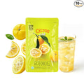 [Nokchawon] Korean Yuzu Juice Drink Pouch - Honey Citron Tea Flavored Ade for Ice Cups and Cocktails - Ready to Serve Citrus Beverage for Spring Refreshment - 10 Pack