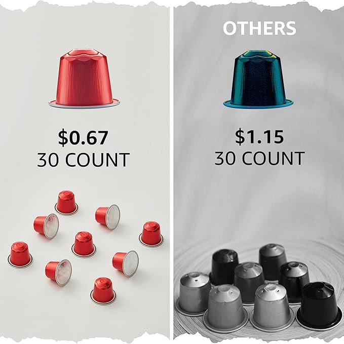 Cellini Caffè Cremoso Aluminum Nespresso Pods 120 Count Medium Roast Coffee Capsules 100% Nespresso Original Machine Compatible