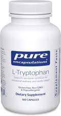 Pure Encapsulations L-Tryptophan | Amino Acid Supplement for Relaxation Serotonin Support PMS and Sleep* | 180 Capsules