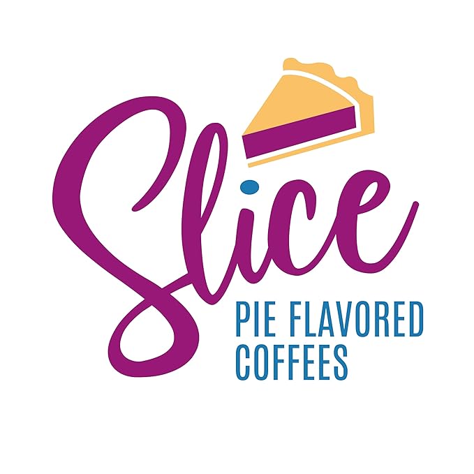 Slice Coffee Flavored Coffee Variety Pack for Keurig K Cup Brewers 40 Count Pie Flavors (Blackberry Grasshopper Pecan Coconut Cream Razzleberry)