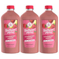 Bolt house Farm Strawberry Banana 100% Fruit Juice Smoothie 52 oz (Pack of 3)