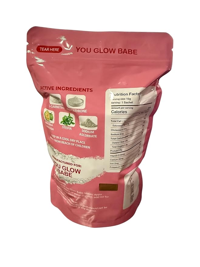 You Glow Babe Shepu Appu Juice Powder 15g x 10 sachets