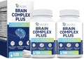 2-Pack Brain Supplements for Memory and Focus | Nootropic with Bacopa Monnieri Lion's Mane Alpha GPC Ginkgo Biloba | Mental Clarity &amp Cognitive Support | Vitamin B6 &amp B12 Neuro Health
