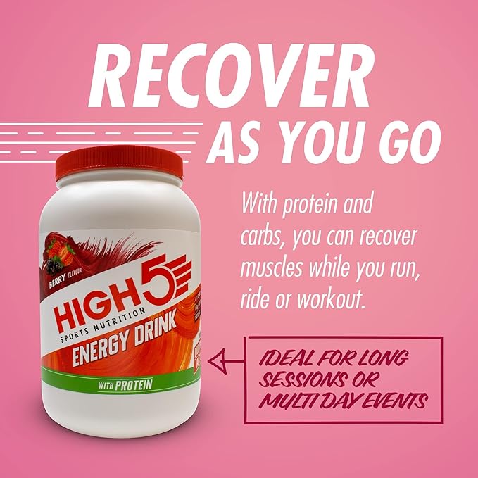 High 5 Energysource 4:1 1.6kg Summer Fruits Sports Protein Powder Drink Energy