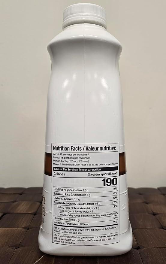 Torani Real Fruit Smoothie Mix Pina Colada 64 Ounce