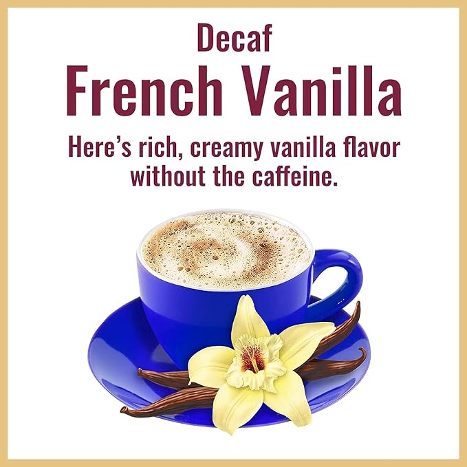 Hills Bros French Vanilla Cappuccino 16 Ounce (Pack of 6)