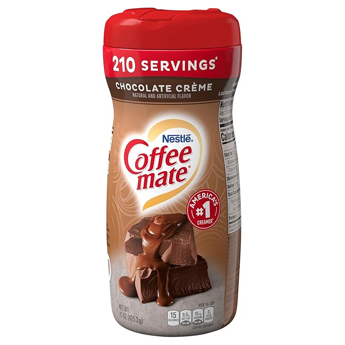 Coffee-mate Nestle Coffee Creamer Creamy Chocolate 10.2 Ounce (Pack of 1) 11001398