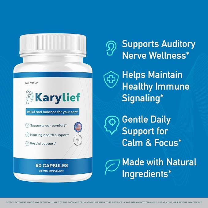 Karylief Capsules - Official Karylief Advanced Premium Pills Supplement Support - Maximum Strength Natural Formula Vitamins for Overall Health &amp Wellness Reviews 60 Capsules for 1 Month