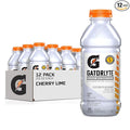 Gatorlyte Rapid Rehydration Electrolyte Drink Cherry Lime Specialized Blend of 5 Electrolytes Lower Sugar No Artificial Sweeteners No Artificial Flavors 20 fl oz Bottles (12 Pack)