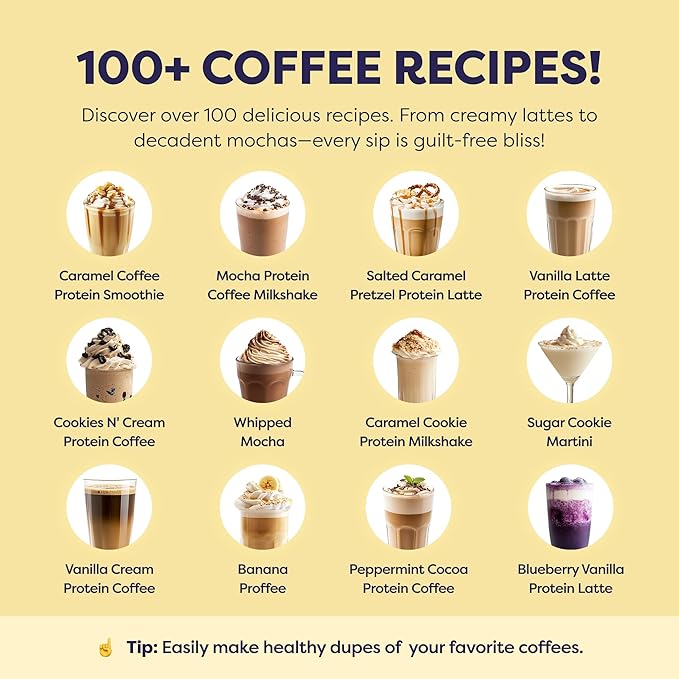 Original Protein Iced Coffee - Premium Whey Protein &amp Instant Iced Coffees - 100% Natural Cold Brew - Zero Artificial Flavors &amp Sweeteners 80 mg Caffeine Per Serving No Added Sugar 20 Servi