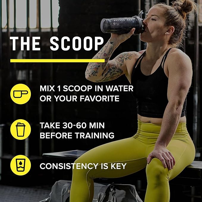 BEYOND RAW Chemistry Labs HMB Powder Increase Performance 30 Servings