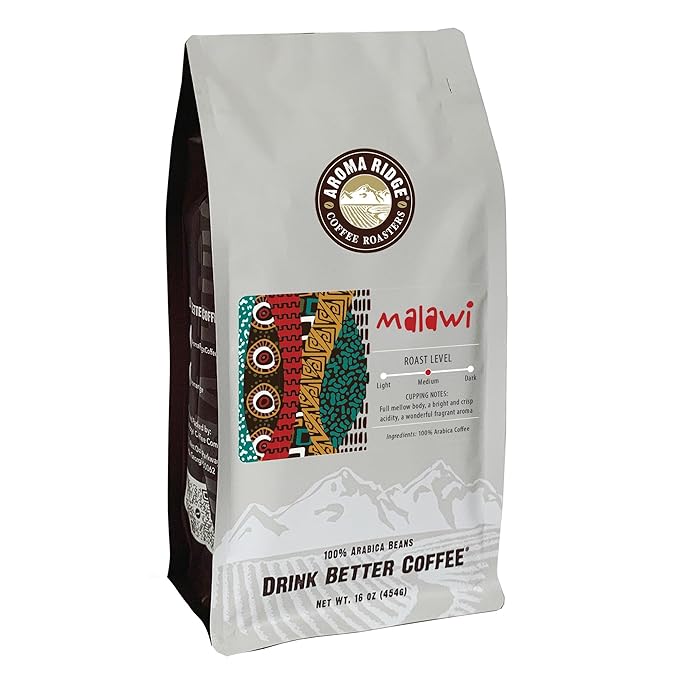 Aroma Ridge Malawi Mapanga Coffee 16 oz Medium Roast