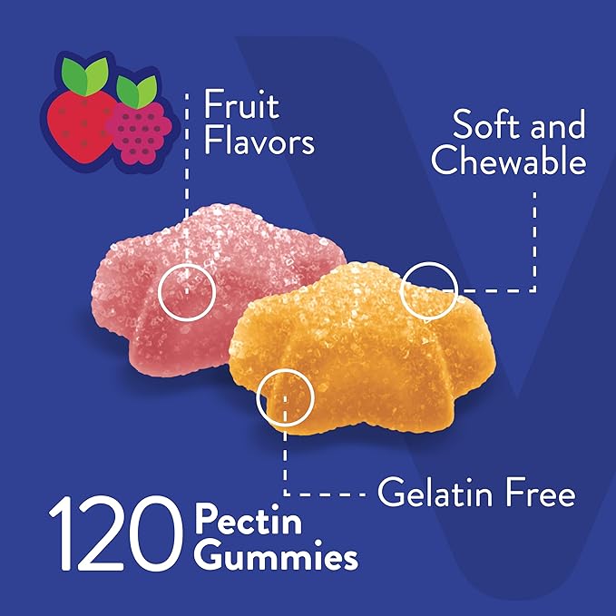 Viteey Glucose Gummies - 4g of Carbohydrates - Fast Acting Alternative to Glucose Tablets - Energy and Blood Sugar Support - Vegan Gluten Free Gelatin Free - 120 Count