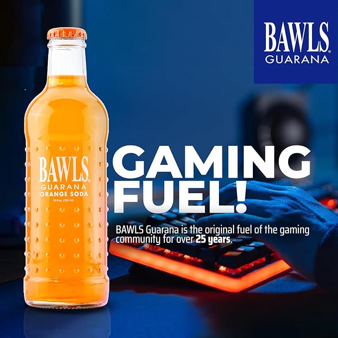 BAWLS Mandarin Orange 10oz 24 pack