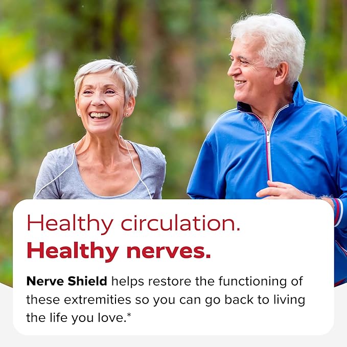 Redd Remedies Nerve Shield Supports Healthy Nerve Structure and Circulation 120 Vegan Capsules