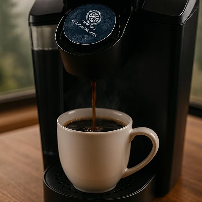 SALISH KINH Between the Pines Vietnamese Coffee Pods | 24 Count | Premium Medium Roast | Rare 60% Arabica / 40% Robusta Blend | Specialty Grade Direct Trade Single Origin Microplot | Rich Smooth Fl