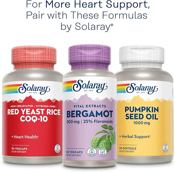 SOLARAY Activated Broccoli Seed Extract 350 mg 10% Sulforaphane Glucosinolates for Antioxidant Support Heart Health and Digestive Support Vegan and Lab Verified 30 Servings 30 VegCaps
