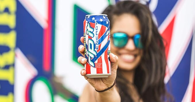 Rip It Energy Drinks Tribute Editions (Tribute Cherry Lime 6 Cans)