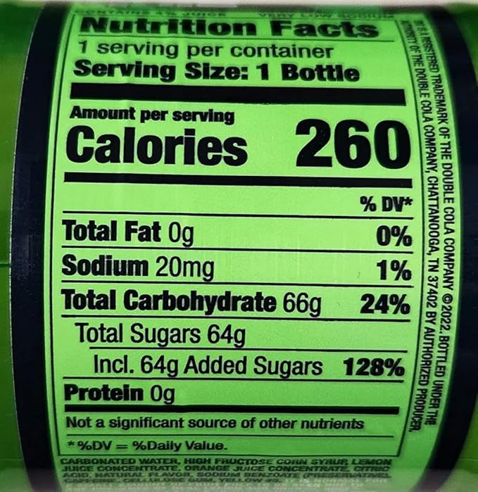Ski Lemon Orange Citrus Soda 6 pack 16.9oz bottles