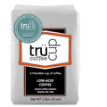 trücup Low Acid Coffee Light Roast Coarse Grind Coffee 2 LB Natural Water&ampSteam Process (60% Less Acid) Smooth Flavor Stomach-Friendly Rich in Antioxidants