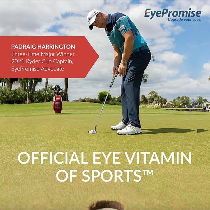 EyePromise DVS Eye Vitamin - 60 Softgels 30-Day Supply - Eye Supplement with Zeaxanthin and Lutein for Retinal Support &amp Improved Visual Function
