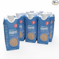 Joyburst Coffee Frappe Vanilla Flavor Ready-to-Drink Iced Coffee Beverage 0g Sugar 3g Carbs 50 Calories 9g Protein Non-GMO 12 Pack (325 mL Bottles)