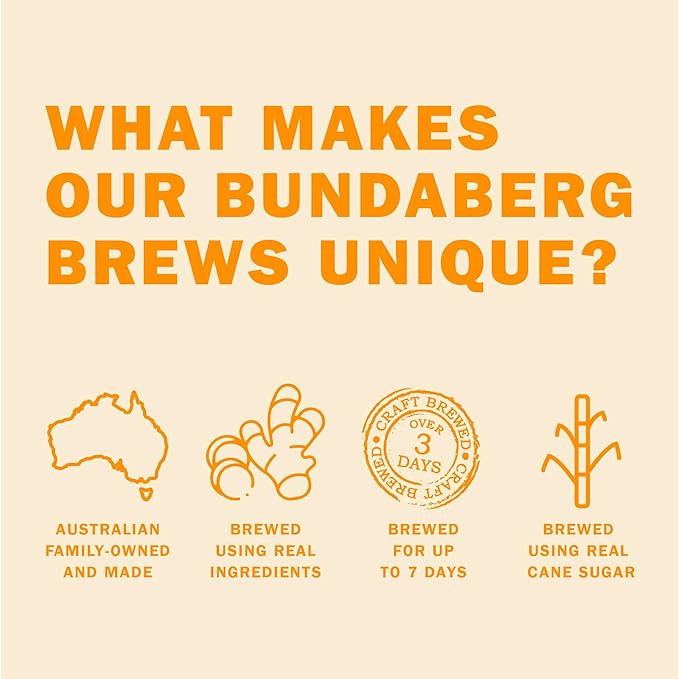 Bundaberg Ginger Beer 6.8 fl oz Cans (24 Pack)