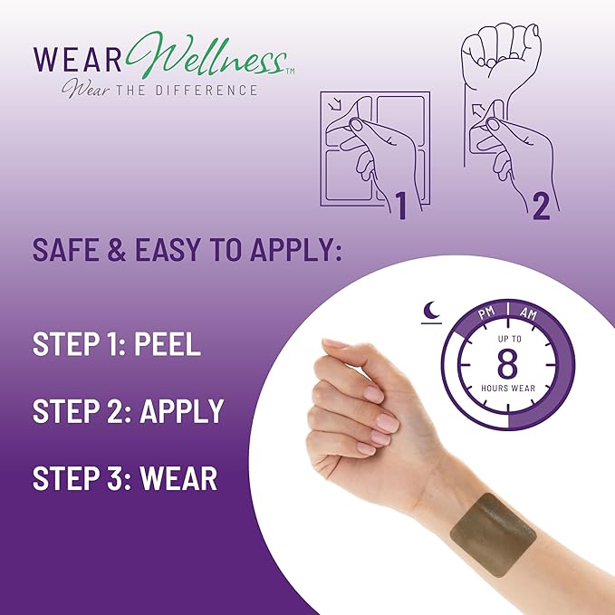 Drift Film Patches - Topical Sleep Patches for Rest &amp Relaxation - Patch with Valerian GABA and Lavender - Deep Natural Sleep - Long-Lasting Effect - 32 Pack