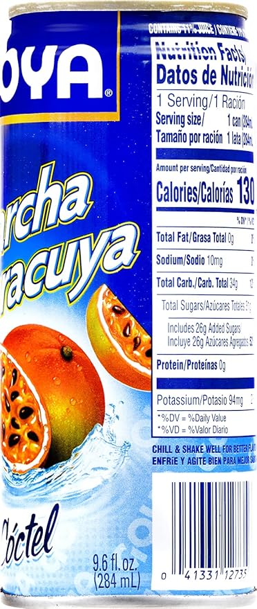 Goya Foods Passion Fruit Cocktail 9.6 Fl Oz (Pack of 24)