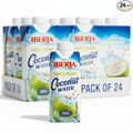 Iberia All Natural Coconut Water 11.1 fl oz (330ml) | 100% Pure Coconut Water | No Added Sugar or Preservatives | Refreshing Hydration Drink | Pack of 24