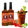 SPOOKY - Spicy Chipotle Bloody Mary Mix - Made With Premium Natural Ingredients - No Artificial Color or Flavor - No Preservative No MSG Low Carb Low Calorie &amp Gluten Free - 32 Oz (Pack of 2)