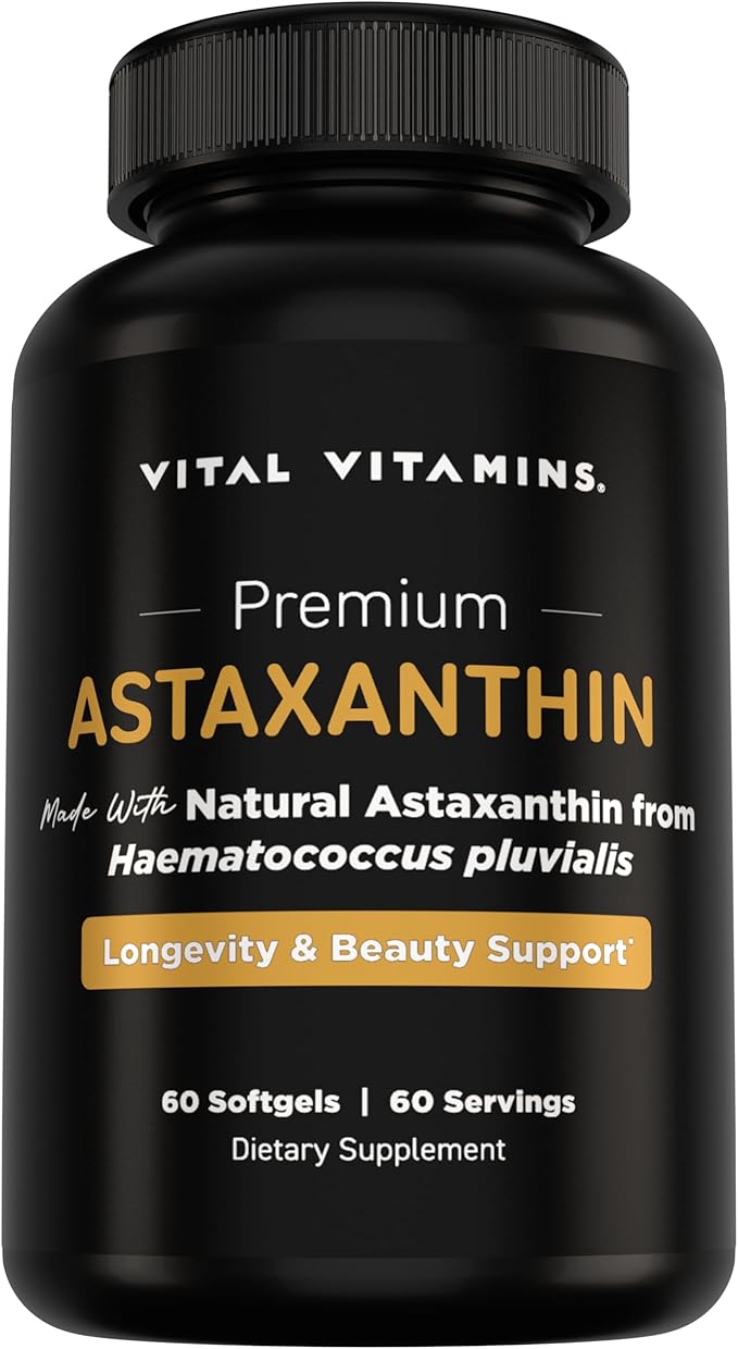 Vital Vitamins Multi-Collagen 150 ct + Astaxanthin Antioxidant Complex 60 ct