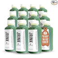 JRINK by Purée Organic Cucumber Juice Cold Pressed Detox Drink Healthy Cleanse with No Preservatives Fresh Raw Juice in HDPE Bottles Organic Fruit and Vegetable Cleanse Beverage 16oz Pack of 12