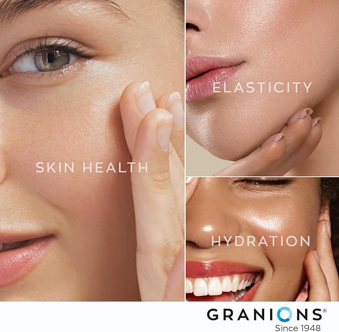 Granions Collagen Complex Calcium Magnesium and Collagen Hyaluronic Complex Wellness &amp Beauty Bundle
