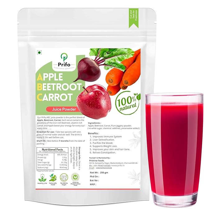 ABC Juice Powder Apple Beetroot Carrot 250g