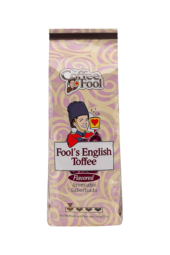 Coffee Fool's English Toffee (Whole Bean)