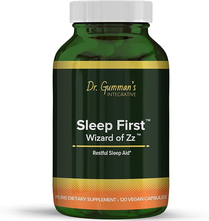 Harmony Nutraceuticals Sleep First - Wizard of Zz Dr. Gumman's Clinical Grade Highest Potency Maximum Bioavailability Harmony Nutraceuticals 120 Vegan Capsules