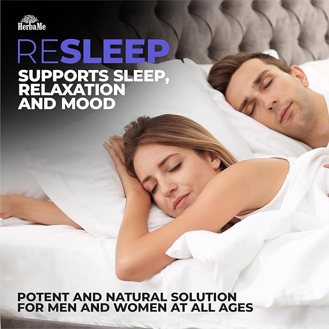 Sleep Aid Support Supplement - Melatonin Free Formula with Magnesium Valerian Chamomile Apigenin Helps Restful Sleep and Relaxation No Grogginess Sleeping Pills