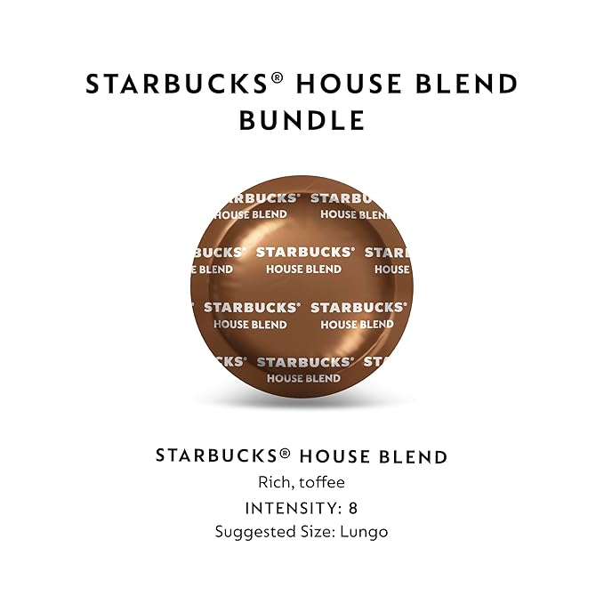 Nespresso Professional Coffee Capsules Starbucks® House Blend Coffee Bundle 150-Count Coffee Capsules