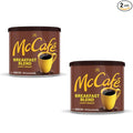 McCafé Breakfast Blend Light Roast Ground Coffee (30 oz Canisters Pack of 2))