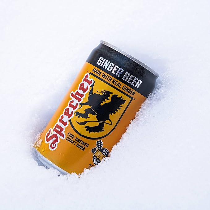 Sprecher Ginger Beer 7.5 fl oz Mini Cans (10 Pack)