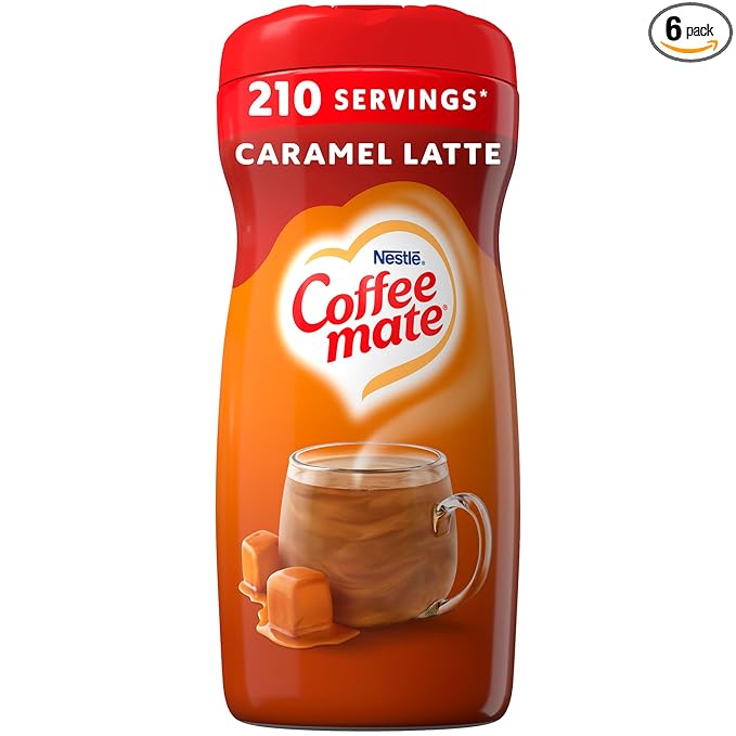 Coffee-mate Cafe Collection Caramel Macchiato 15 Ounce (Pack of 6)