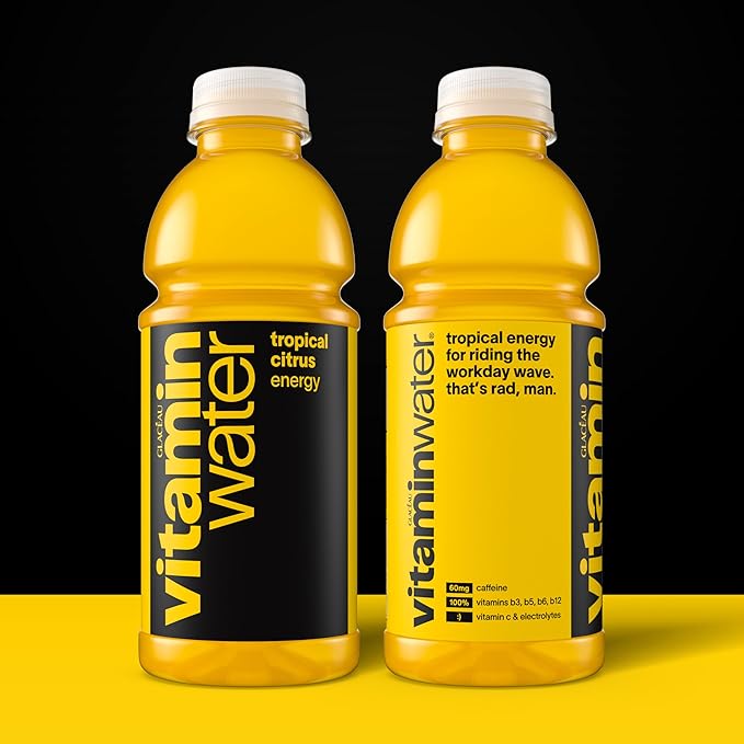 vitaminwater Variety Pack Nutrient Enhanced Flavored Water Beverage 20 fl oz Bottles 12 Pack