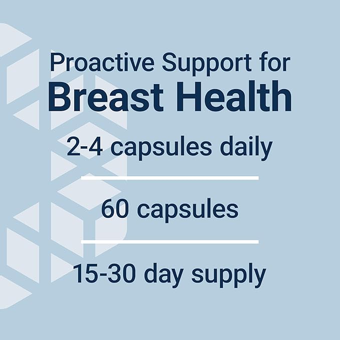 Life Extension Breast Health Formula Breast Health Supplement Hormone Balance Broccoli Soy isoflavones indole-3-carbinol Flaxseed lignans Gluten Free Non-GMO Vegetarian 60 Capsules